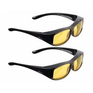 Lunettes De Conduite De Nuit Polarisantes - Pearl - Jaune - Sport - Multisport - Protection Optimale - Neuf