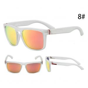Lunettes De Soleil De Sport Unisexes Femmes Hommes Lunettes De Soleil De Mode Avec Protection Uv400 8 - Neuf