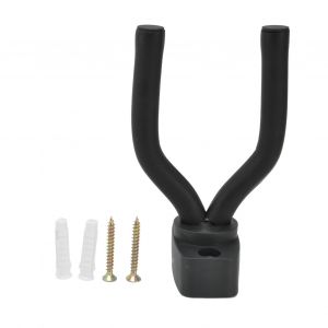HJLIAN Lot de 4 supports muraux pour guitare electrique, crochets pour guitare, ukulele, basse, banjo, instrument de musique - Neuf