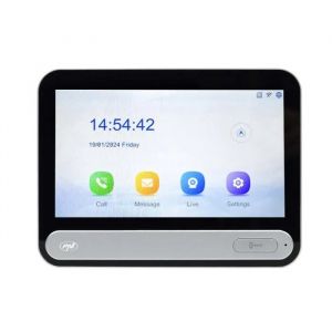 Interphone vid&eacute;o int&eacute;rieur PNI MS9000, moniteur 7", compatible avec l'unit&eacute; ext&eacute;rieure PNI UMS9000 - Neuf