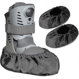 Housses De Bottes De Marche Imperméables 2 Pièces,Protecteur De Plâtre Réutilisable Antidérapant Pour Attelle De Pied Et Couvre-Chaussures De Pluie - Neuf