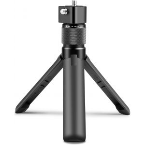 JGD-Bullet Time Handle Tr&eacute;pied pour Insta 360 X3 X4 X5 One X2, Mini Tr&eacute;pied de Cam&eacute;ra avec Double 1/4 de Pouce pour DJI Osmo Action 3 4 5 Pro, Osmo 360, pour Gopro Hero 12 11 10 8 7 6 5 - Neuf
