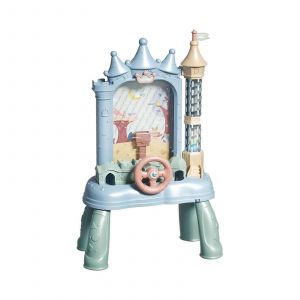 Machine &eacute;lectrique pour attraper des balles, jouet pour tout-petits, jeu de f&ecirc;te en famille, jeu de coordination ?il-main, jeu de table parent-enfant, rose avec pieds de table-bleu avec pieds de table - Neuf