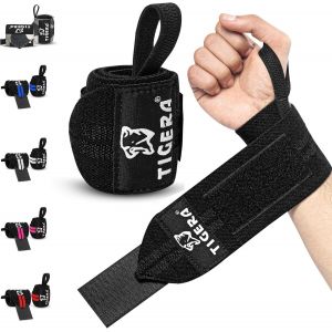 Bandages De Poignet [Wrist Wraps] 38 Cm Bandage De Poignet Pour Fitness,Support De Poignet,Bodybuilding,Sport De Force Et Crossfit.[K814] - Neuf