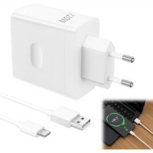 JGD-Chargeur Rapide pour Oppo, Chargeur 120W avec C&acirc;ble USB C 1M pour Oppo Find X8 Ultra Find X8 Pro Reno 13 Pro Reno13F 13T 13 13R 12 11 Nord 4 CE 4 Lite - Neuf