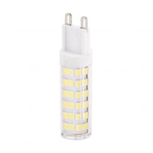 HJLIAN Ampoule a economie d'energie 76 LED a intensite variable, 5 W, 220 V, en ceramique, blanc chaud, G9 - Neuf