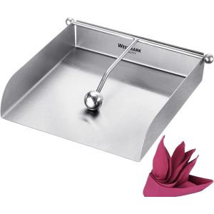 ERYI-Porte-Serviette, Rangement Sans Plier, Avec Protection Contre Le Vent, Inox, Argenté, 69082260 - Neuf