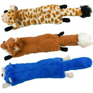 Squeaky Dog Toys Set Of 3 Squeaky Dog Toys No Stuffed Plush Crinkle Dog Toys For Large Breed Dogs Durable Chew Toy Puppy Toys - Neuf