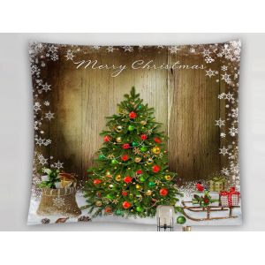 Tapisserie Murale De No&euml;l 150x130cm - Neuf