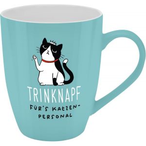 Eryi-74215 Tasse À Motif De Gamelle Avec Inscription En Allemand New Bone China En Porcelaine, 35 Cl, Avec Boîte De Bain Cadeau, Cadeau Amusant, Anniversaire - Neuf