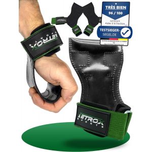 Power Grips Pour Musculation-Sangles De Tirage R&eacute;sistantes Pour Fitness Et Levage,Id&eacute;ales Pour Sangle Poignet-Straps Homme,Accessoires De Sport,Sangle De Levage Et Bandes Musculation.[K231] - Neuf