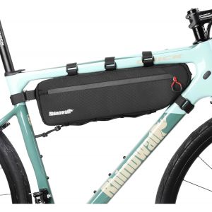 Subzonal-Sacoche Velo Cadre &Eacute;tanche 2.7l, Sac Cadre Velo Triangle, Sacoche V&eacute;lo De Tube, Sac Triangulaire Pour V&eacute;lo De Route, Gravel Velos, Accessoires Velos, Noir - Neuf