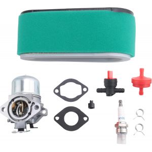 MEVRONISSHOP-699831 Carburateur avec Kit de Filtre &agrave; Air pour 283702 283707 284702 Moteurs de Tondeuse &agrave; Gazon - Neuf