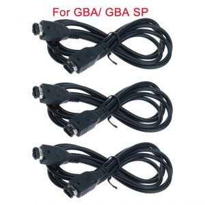 Jcd 1.2m Pour Gba 2 Lecteur Ligne Lien En Ligne Connecter C&acirc;ble Lien Pour Gameboy Advance Gba Sp Pour Gameboy Couleur Gbc Gbp Gbl.For Gba 3pcs. - Neuf