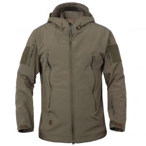 Veste De Sport D'exterieur En Fibre De Polyester, Manteau Camouflage Chaud Pour Le Camping, Vert Marine, Taille Xxl - Neuf