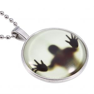Collier Pendentif Lumineux En Alliage A La Mode Pour Femmes Et Hommes, 1 Piece - Neuf