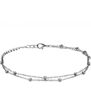 Kal-Bracelet De Cheville Anklet Fashion Bijou De Pied Avec Charme En Métal - Neuf