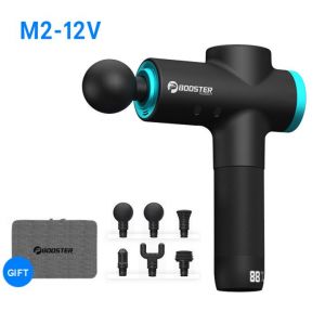 Booster M2-12v Pistolet De Massage À Écran Lcd Douleur De Masseur Musculaire Profond Professionnel Soulagement Corps Détente Fitness - Type 12v-M2-Type-C - Neuf
