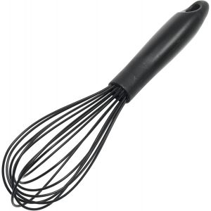Fouet De Cuisine En Fil De Silicone De Qualité Supérieure, 26,7 Cm, Noir - Neuf