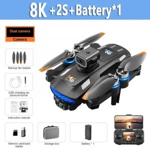 Xiaomi Drone Pro 8k Gps 5g Wifi 2 Cameras, Modele: 1 Batterie - Neuf