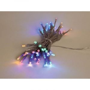 Showlight - 5 M - 40 Multicolor Lamps - Transparent Wire - Dual Plug Light Creations Sh-5-24v-Mc-T - Neuf
