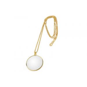Collier Avec Loupe Grossissante 5x Et Monocle Pour La Lecture Et Les Loisirs Cr&eacute;atifs - Lot De 2 - Neuf