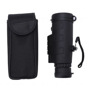 Telescope monoculaire noir 35 x 50 a double focalisation pour la chasse et l'observation des oiseaux - Neuf