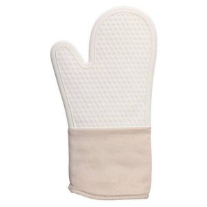 Gants De Cuisine En Silicone Avec Doublure En Coton, R&eacute;sistants &Agrave; La Chaleur, Antid&eacute;rapants, Rose, 34 X 19 Cm - Neuf