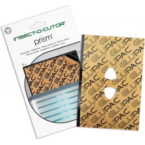LETNERNY-RechargePourTueMouchesPrismLutteContreLesMoustiquesNettoyageFacilePetitsBureauxCafsPortablePlaqueDeGluEfficace45SemainesNoirPackDe6 - Neuf