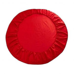 Drap-Housse Rond En Pur Coton, Linge De Maison, 200 X 200 Cm, Blanc - Neuf
