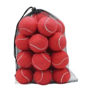 Lot de 20 balles de tennis elastiques de 6,4 cm de diametre, resistantes a l'usure, ideales pour les amateurs de sports de plein air. - Neuf
