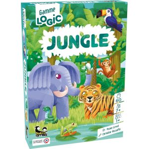 Mdy-Gamme Logic Jungle - Version Française - Bankiiiz Editions - Jeu De Société - Jeu De Société Enfant - Mode Solo - Jeu De Logique - Jeu 7 Ans - Casse Tête - Neuf