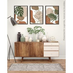 Eryi-Lot De 3 Tableau Decoration Murale ¿ Panneau Mural Decoratif Moderne, Tableaux, Posters Et Arts Décoratifs Ans Cadre (A3) Peinture De Deco - Neuf