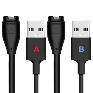 Lot De Chargeur Cable Pour Garmin Fenix 7 7s 7x 6 6s 6x Pro 5 5s 5x Plus, Venu, Forerunner, Vivoactive, Instinct - Charge Rapide Et Sécurisée - Neuf