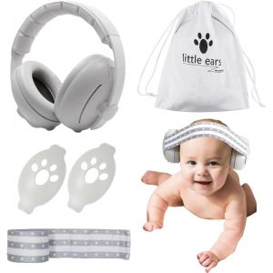Mdy-Casque Anti Bruit Bebe,Casque Anti Bruit Bebe Voyage,Réglable Casque Bébé Anti Bruit,Casque Anti Bruit Bébés Et Enfant,Casque Anti Bruit Enfant Pour Moins,Protection Auditive Pour Bébés - Neuf