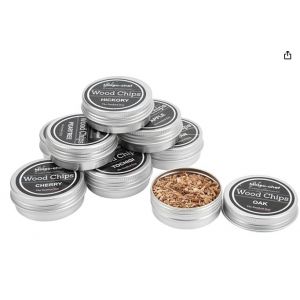 Copeaux De Bois Pour Fumoir &Agrave; Cocktail, 8 Saveurs Copeaux De Fumeur De Bois Copeaux De Bois Pour Fumeur, Facile &Agrave; Utiliser Copeaux De Bois De Whisky Pour Fumer - Neuf