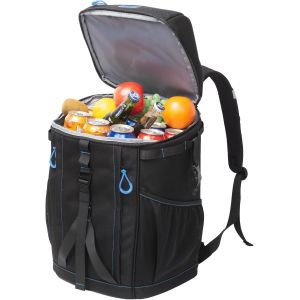 Ulteronixshop-Hp Hope Sac &Agrave; Dos Isotherme 35l, Sac De Pique-Nique Pliable Noir, 48 Canettes Bo&icirc;te Chauffante, Glaci&egrave;re, Sac &Agrave; Dos Isotherme, Grand Format Pour Le Camping, La Plage, Les Activit&eacute;s De P - Neuf