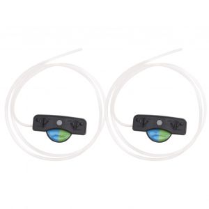 Lot De 2 Lacets Lumineux A Led, Lavables, Pour Course De Nuit, Bleu Et Vert - Neuf