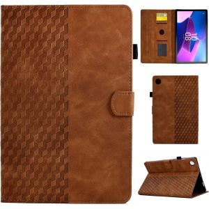 Coque pour Lenovo Tab M10 3&iquest;&iquest;me g&iquest;&iquest;n&iquest;&iquest;ration 10.1"" 2022 Housse TB-328F/TB-328X, Housse de Protection en Cuir PU ?tui Case Tablette ?tui pour Lenovo Tab M10 3rd Gen 10.1 Pouces 2022, Marron - Neuf
