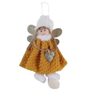 En peluche Suspendus Ange pour Poupée de décoration d'Arbre de Noël Décorations - Neuf