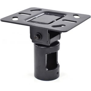 Plaque De Plafond Inclin&eacute;e R&eacute;glable Pour Tuyau Npt 1,5"" - Compatible Avec Tous Les Supports Tv 3,8 Cm Npt - Neuf