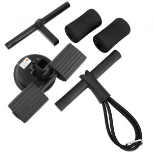 Barre D'assistance Pour Abdominaux, Appareil Multifonction Domestique A Ventouse, Equipement De Fitness Pour Exercices Abdominaux, Noir - Neuf