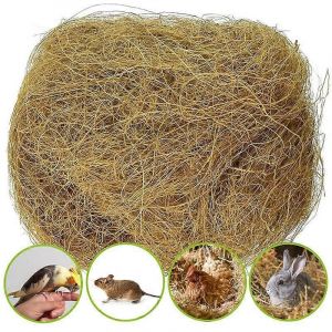 100g Nid D'oiseau Matériel Multi-Usages Naturel Fibre De Coco Nid Faisant Approvisionnement Pour Les Oiseaux Poule Petit Nid D'animal Fabrication De Choses - Neuf