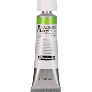 Acryl Color, Vert De Mai En Tube De 60 Ml, 23557011, Peinture Acrylique Pour Artistes, Brillante, Tr&iquest;&iquest;S R&iquest;&iquest;Sistante &iquest;&iquest; La Lumi&iquest;&iquest;Re Et Sans Cadmium, Pour Peinture Acrylique, Mixed Media - Neuf