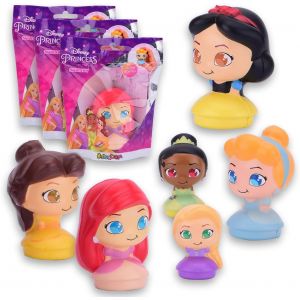 KAL-Sbabam Disney Princesse Squishy, Parfum&eacute; Et &Agrave; Croissance Lente Disney Princesses, 3 Pi&egrave;ces, Jouets Pour Enfants, Jouets Squishy Anti-Stress, Vous Pouvez Trouver Raiponce, Ariel Et Beaucoup D'Autr - Neuf
