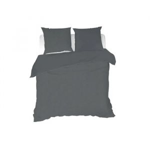 Housse Couette + 2 Taies Gaze De Coton 220 X 240 Cm Nid D'abeille - Neuf