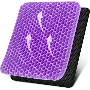 Coussin Coccyx De Siège Orthopédique Coussin Gel Coussin Ergonomique Pour Bureau Voiture Fauteuil Roulant - Neuf