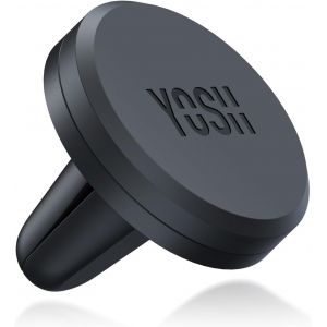 Kal-Support Telephone Voiture Magnetique, [Magnétisme Puissant] Porte Téléphone Voiture Aimanté Pour Iphone 15 14 Pro Max Plus, Samsung Huawei Xiaomi & Android Smartphone [Avec Plaque De Métal] - Neuf
