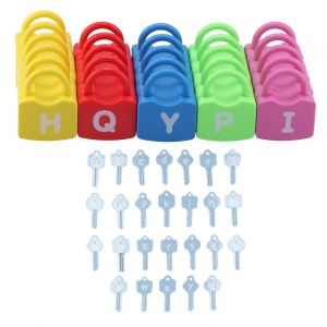 Jouets &Eacute;ducatifs Pour Enfants Avec Cadenas Et Lettres De L'alphabet-Griffe Mobile Du Moulin &Agrave; Vent - Neuf