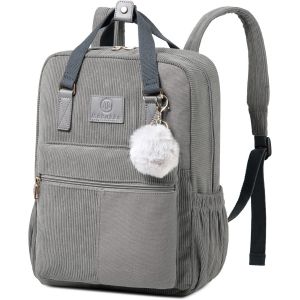 Sac À Dos Femme, Sac À Dos En Velours Côtelé Sac Antivol Sac D'École Décontracté Sac De Ville, Pour L'École Décontractée Au Quotidien[POU6264557] - Neuf